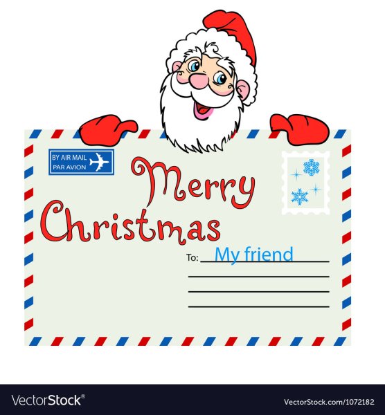 Письмо деду Морозу на английском языке