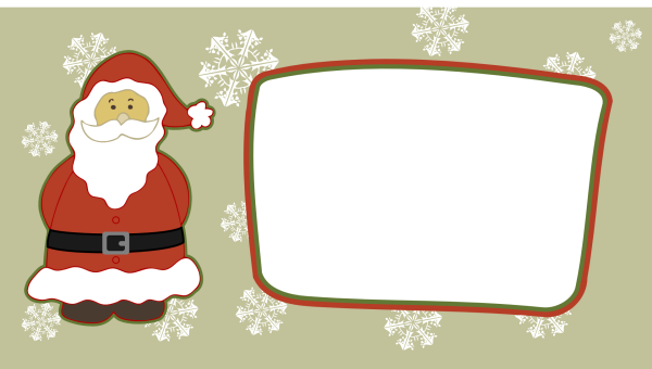 Письмо Санта Клаусу на английском языке