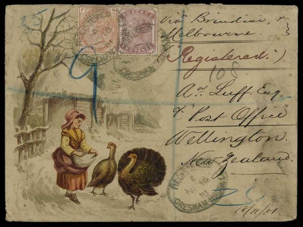 День рождения почтовой открытки