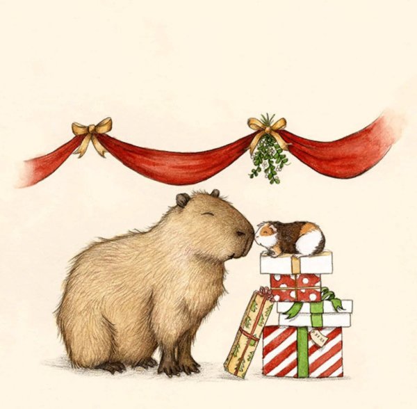 Капибара с днем рождения