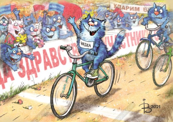 2021 Год коты Ирины Зенюк