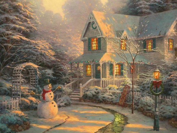 Художник Томас Кинкейд пейзажи