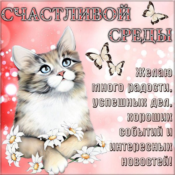 Доброе утро среда