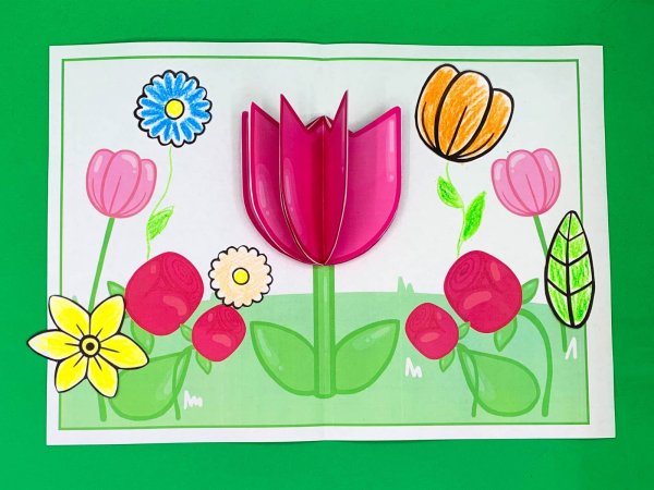 Красивые цветы для аппликации