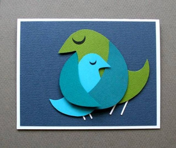 Аппликация ко Дню матери