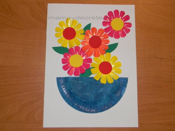 Открытка птичка своими руками