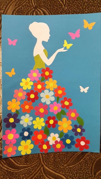 Летняя аппликация