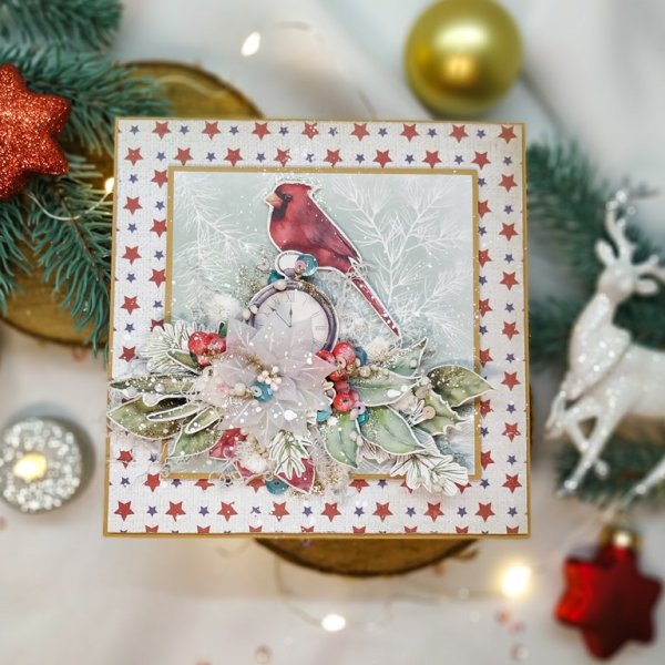 Квадратные открытки на новый год