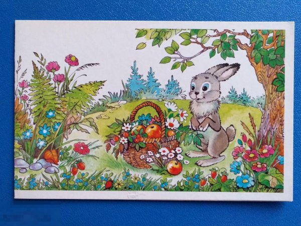 Зайчик с корзинкой