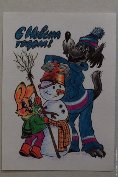 Мультфильм ну погоди Снегурочка