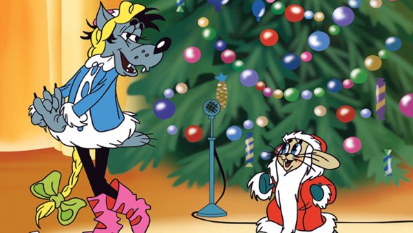 Новый год с героями мультиков книга