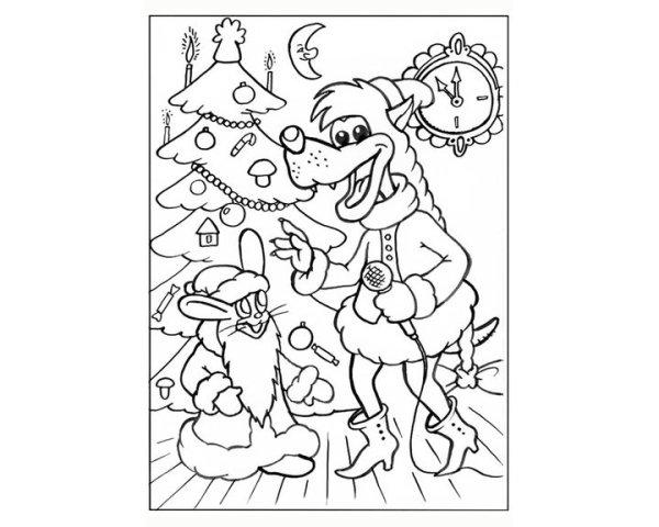 Новогодние сказочные герои