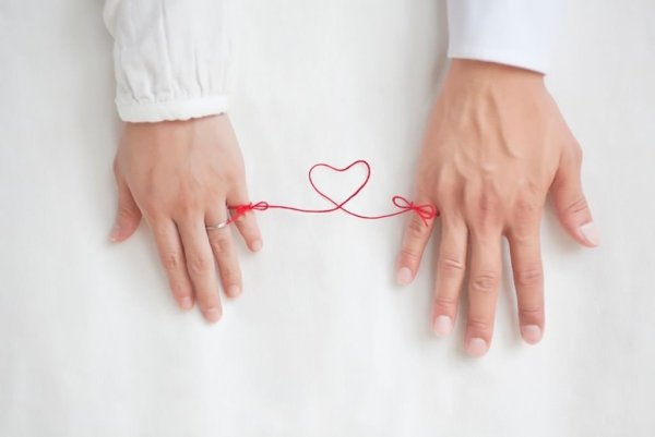 Открытка узелок приглашение на свадьбу