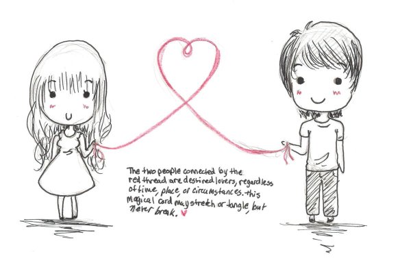 Легенда о красной нити