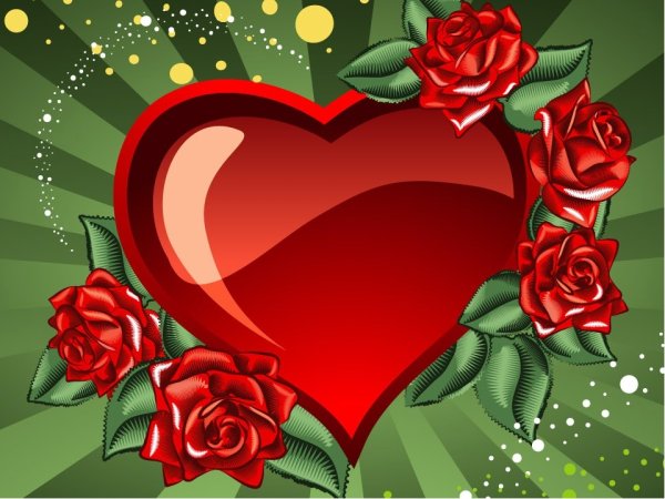 Открытки с сердцем красивые