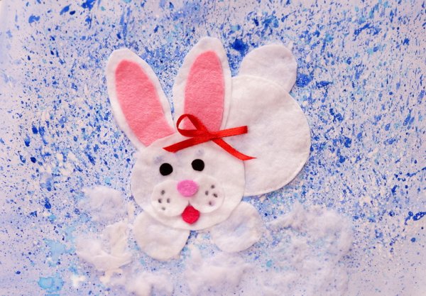 Зимняя аппликация