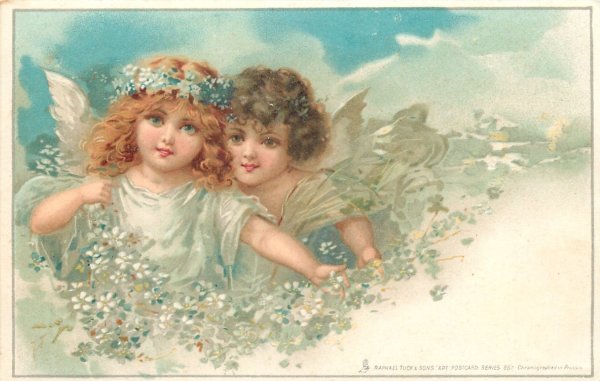 Ангелочки старинные