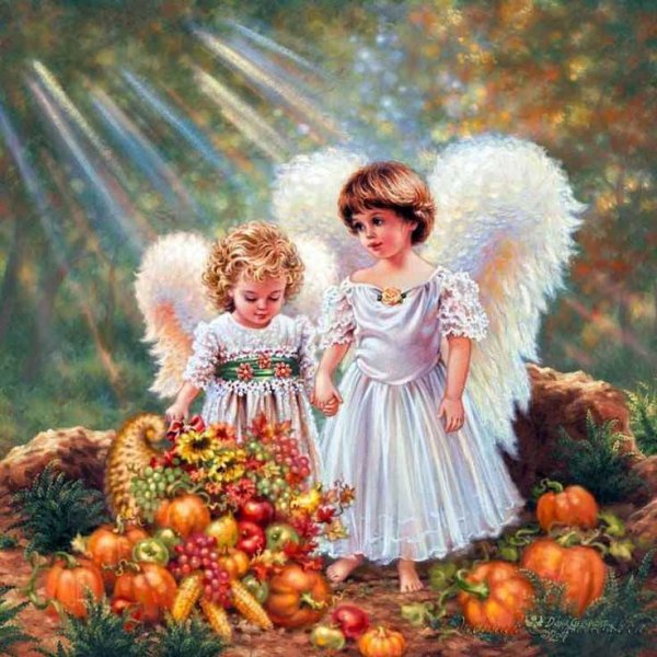 Художник Дона Гелсингер ангелы