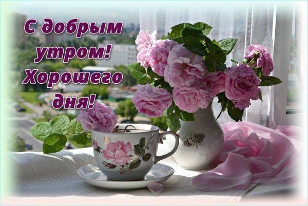 Открытки привет с добрым утром
