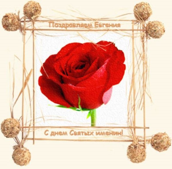 Открытки с именинами Евгении