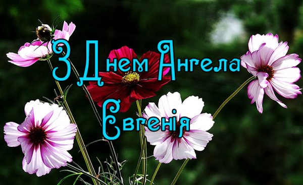 Поздравление с именинами Евгении