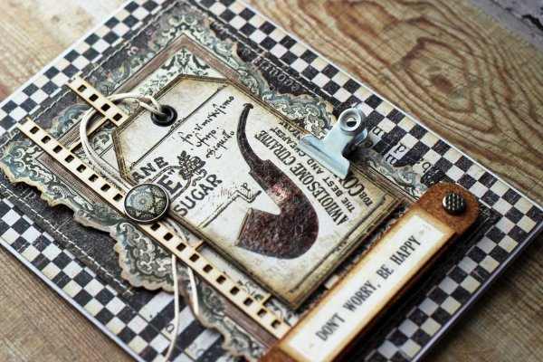 Открытка хенд мейд мужчине