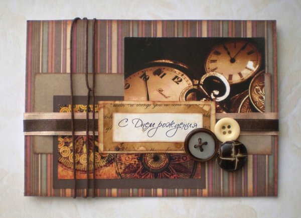 Стильные мужские открытки