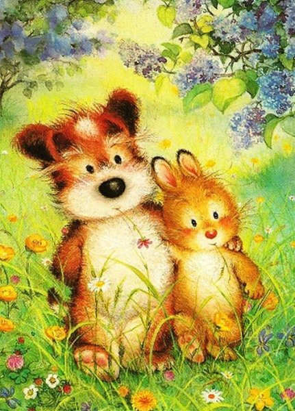 Lisi Martin зверюшки иллюстрации