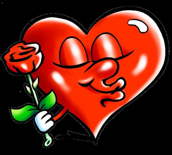 Открытки с поцелуями