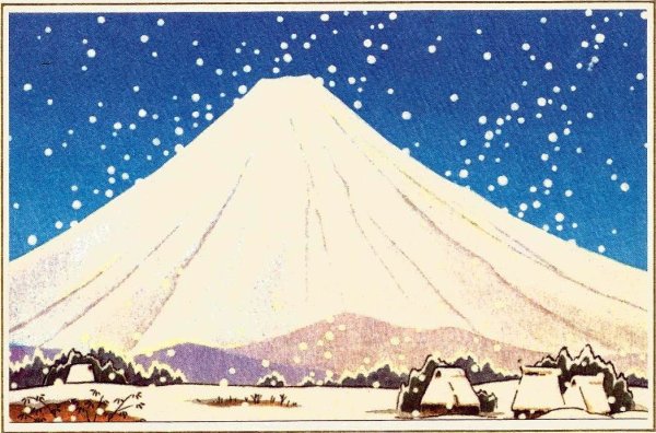 Японские новогодние открытки