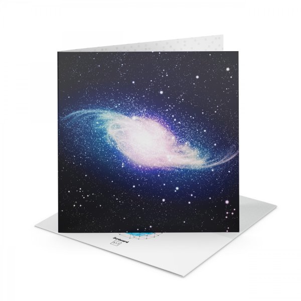 Космическая открытка