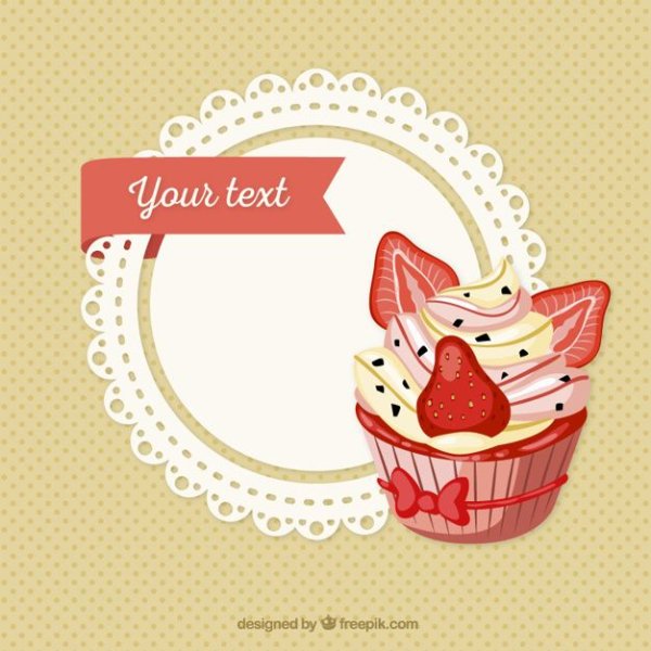 Этикетка для кондитерской