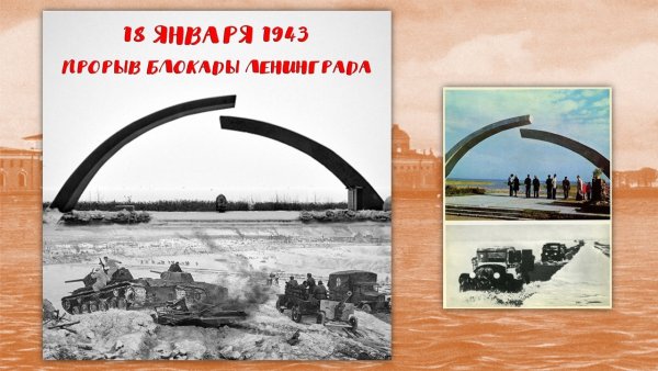 Освобождение Ленинграда от фашистской блокады