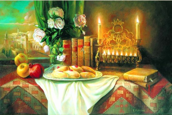 Ханука живопись еврейских художников