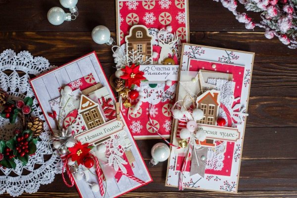 Скрапбукинг Ирина Анголь новый год