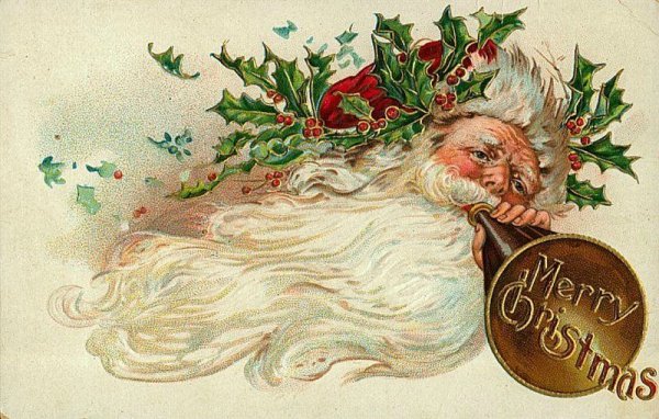 Винтажные открытки с новым годом