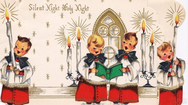 Открытки с европейским Рождеством