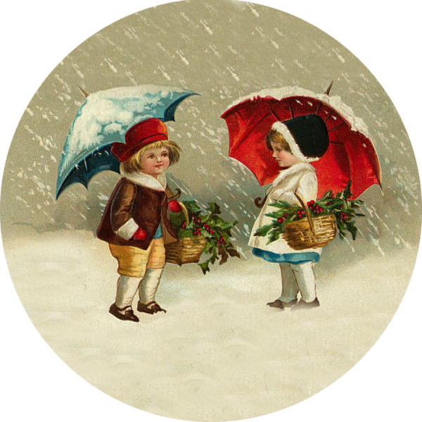 Новогодние распечатки для декупажа