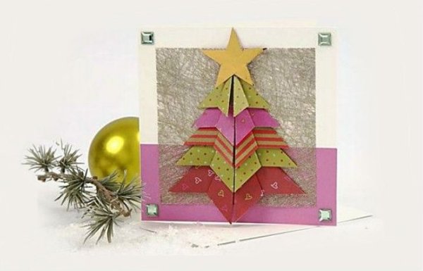 Аппликация елочка