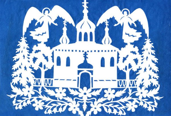 Рождественские вытынанки