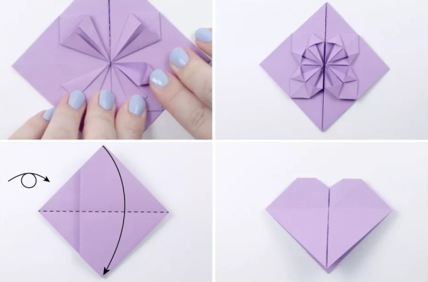 Легкое оригами на день рождения