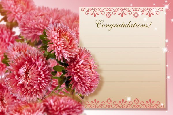 Фон для поздравительной открытки