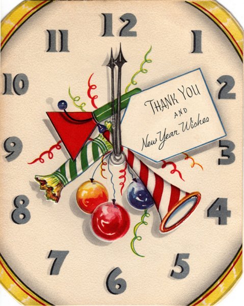 Новый год часы
