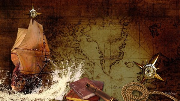 Винтажная подложка