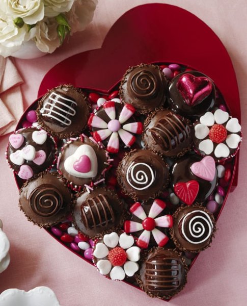 Красивые конфеты