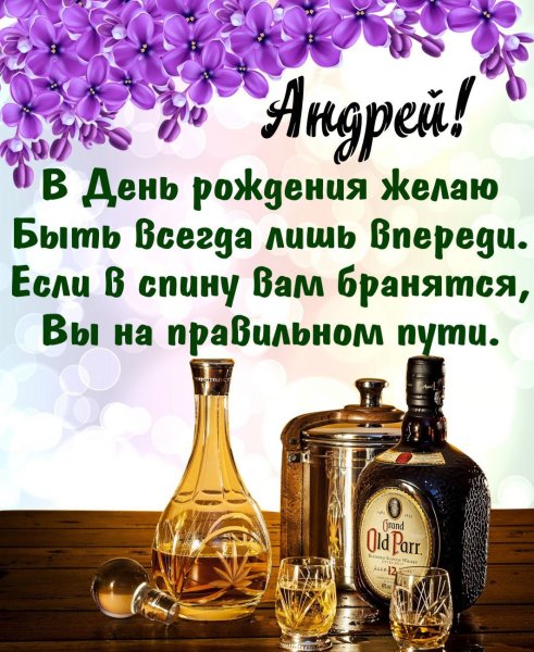 Поздравления с днём рождения пндрея