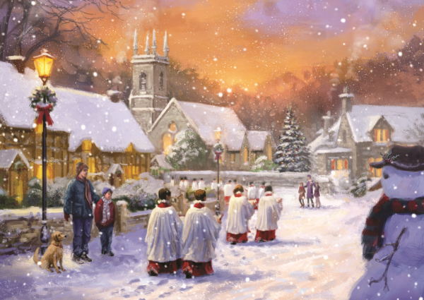 Католическое Рождество Польша открытки