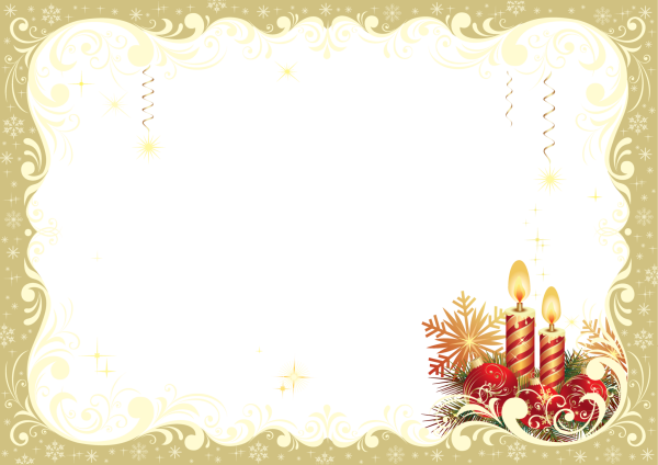 Рождественская рамка