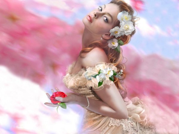 Цветы чтобы улыбнулась ты