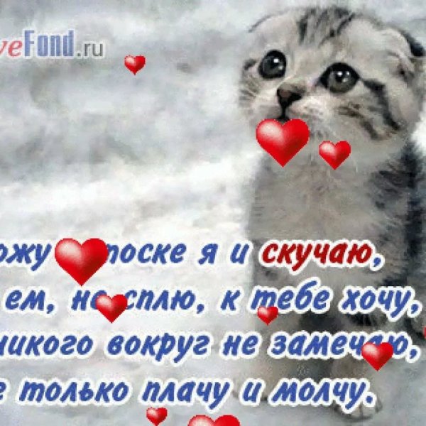 Красивые стихи любимому мужчине скучаю